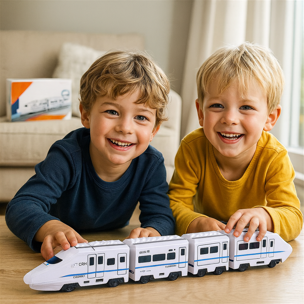 Slimme kettingtrein voor kinderen