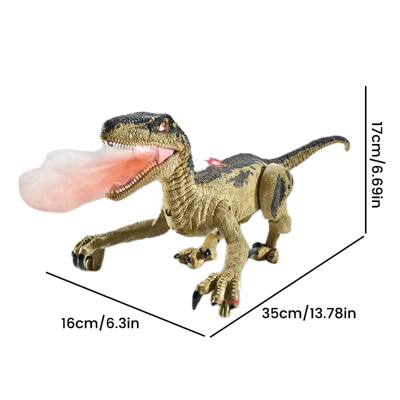 Op Afstand Bestuurbare Dinosaurus Met Nevelsproeifunctie