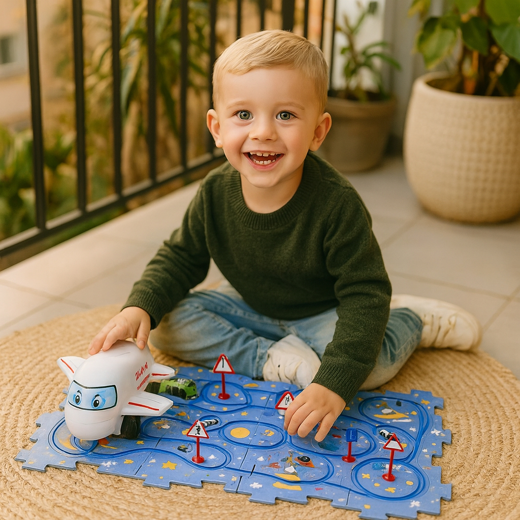 Puzzelbanen – race met blokken