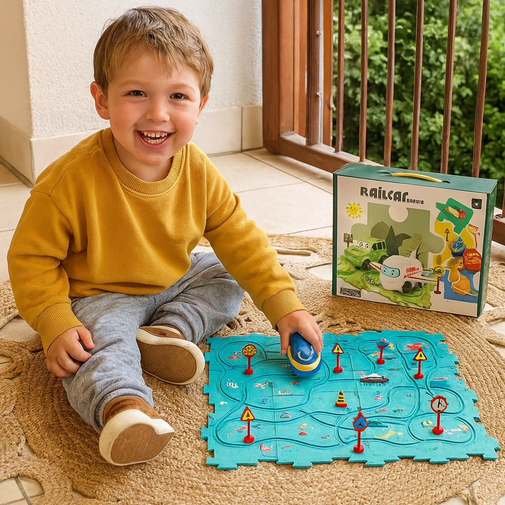 Puzzelbanen – race met blokken