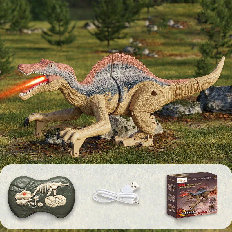 Op Afstand Bestuurbare Dinosaurus Met Nevelsproeifunctie