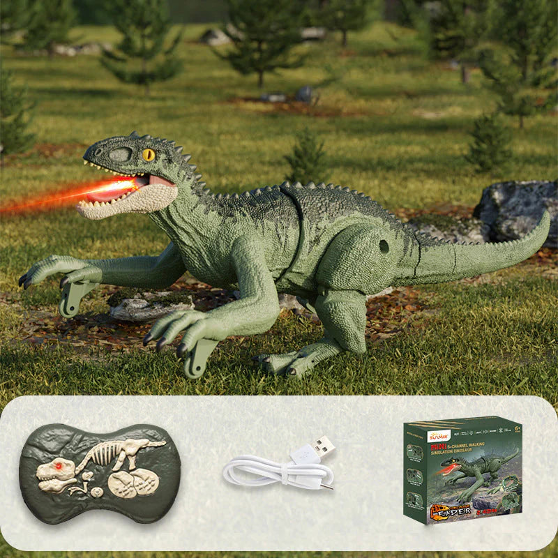 Op Afstand Bestuurbare Dinosaurus Met Nevelsproeifunctie