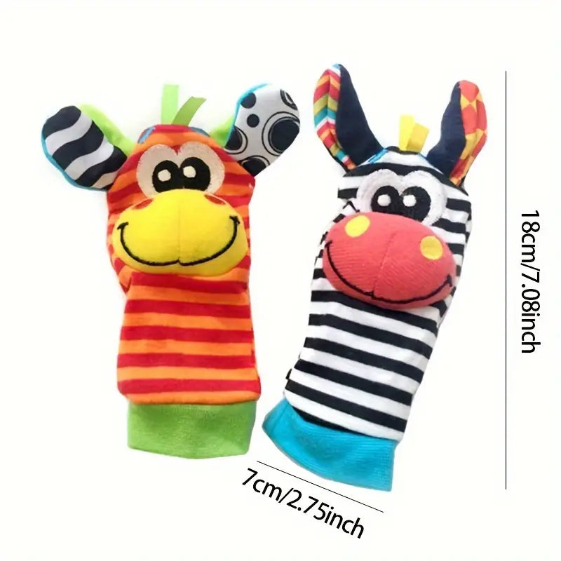 Zintuiglijke Baby Pluche Sokken En Armband