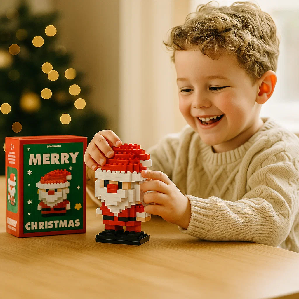 Creatieve Kerstfiguren van Bouwstenen – Plezier voor het Hele Gezin