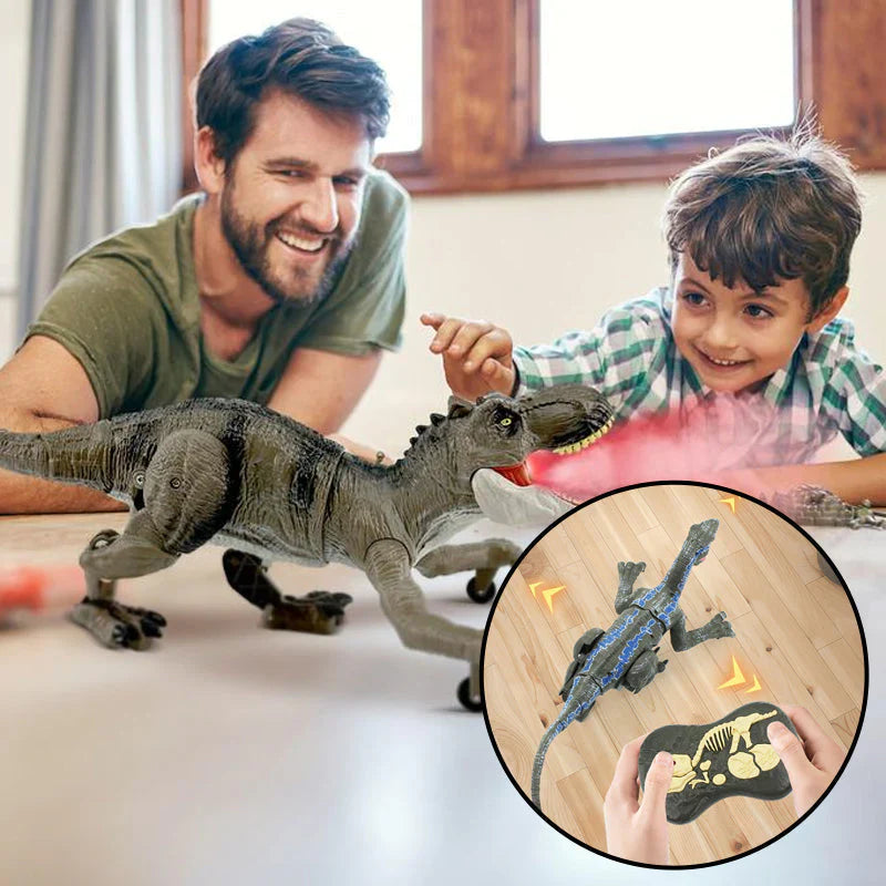 Op Afstand Bestuurbare Dinosaurus Met Nevelsproeifunctie