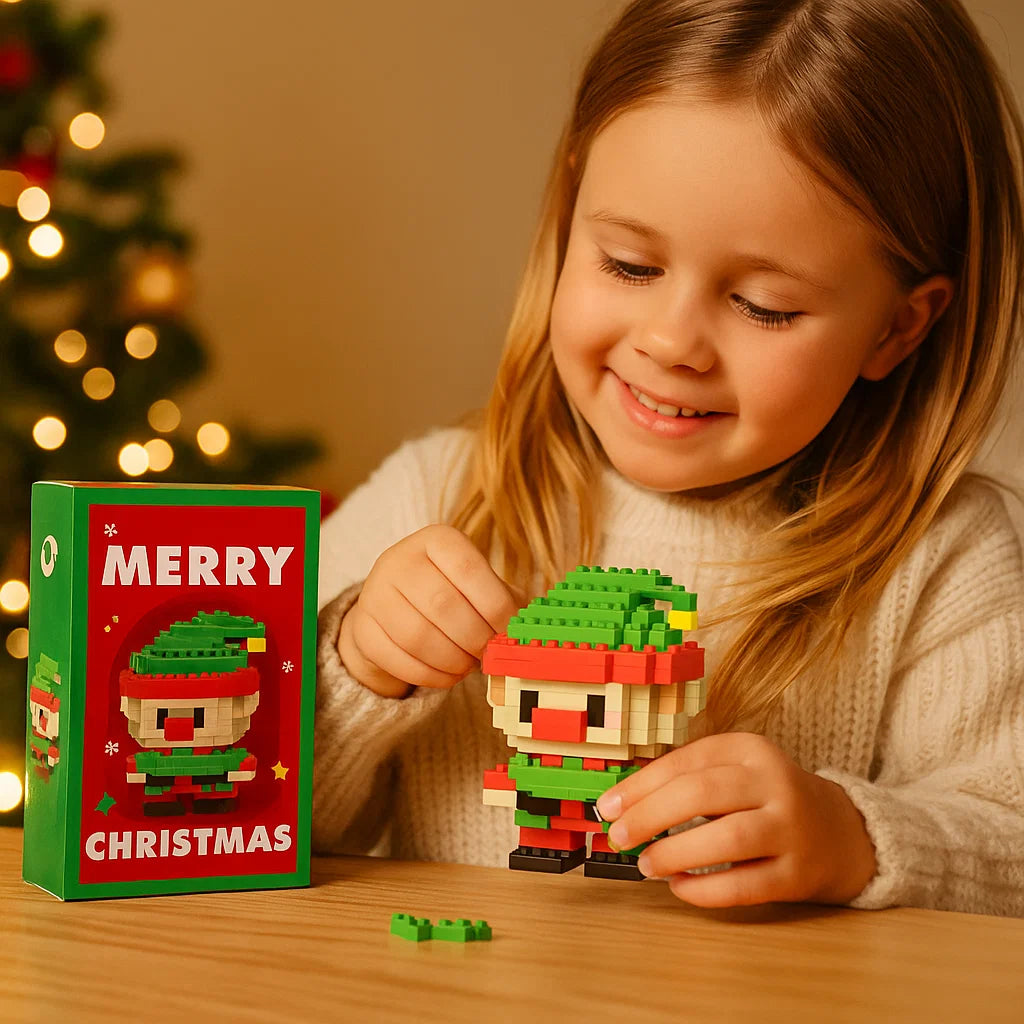 Creatieve Kerstfiguren van Bouwstenen – Plezier voor het Hele Gezin