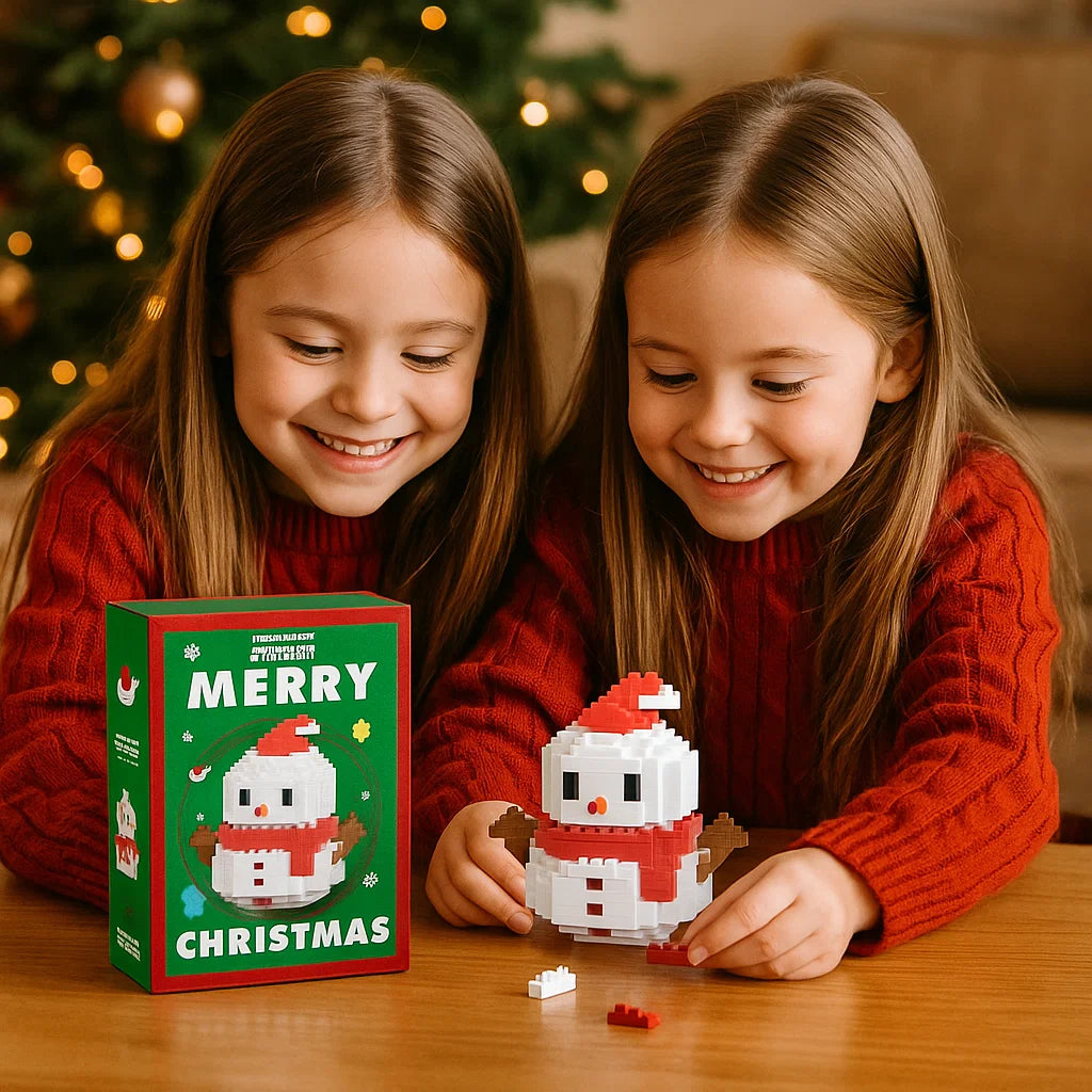 Creatieve Kerstfiguren van Bouwstenen – Plezier voor het Hele Gezin