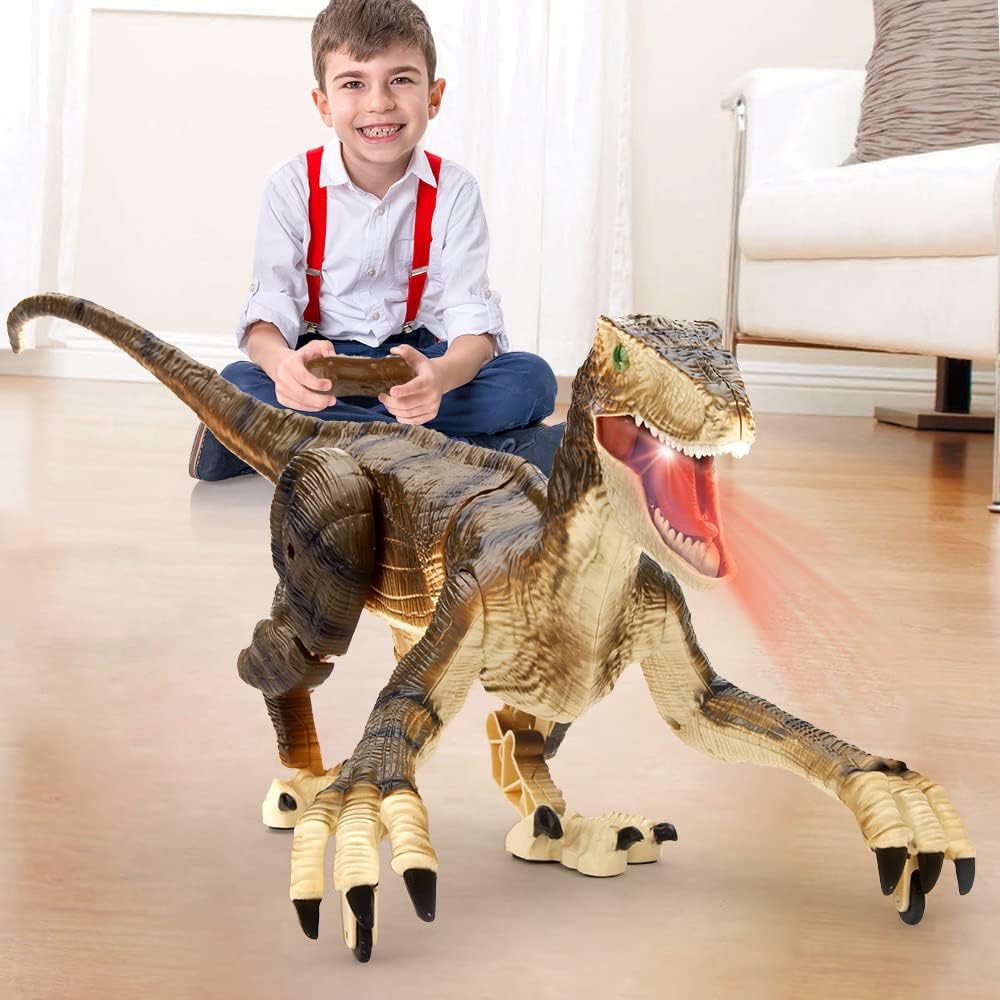 Op Afstand Bestuurbare Dinosaurus Met Nevelsproeifunctie