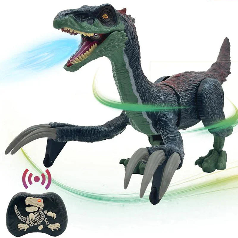 Op Afstand Bestuurbare Dinosaurus Met Nevelsproeifunctie