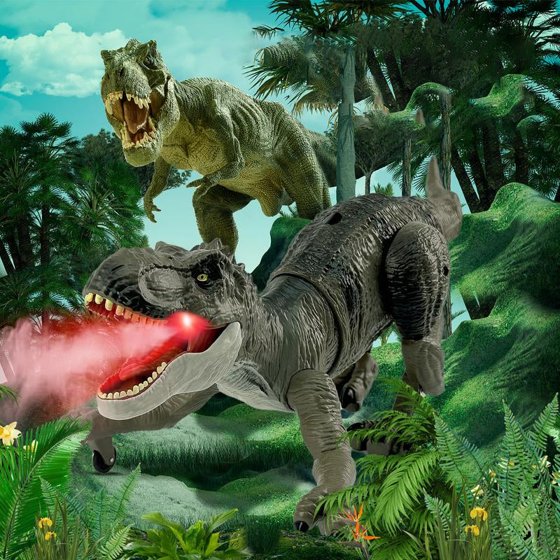 Op Afstand Bestuurbare Dinosaurus Met Nevelsproeifunctie