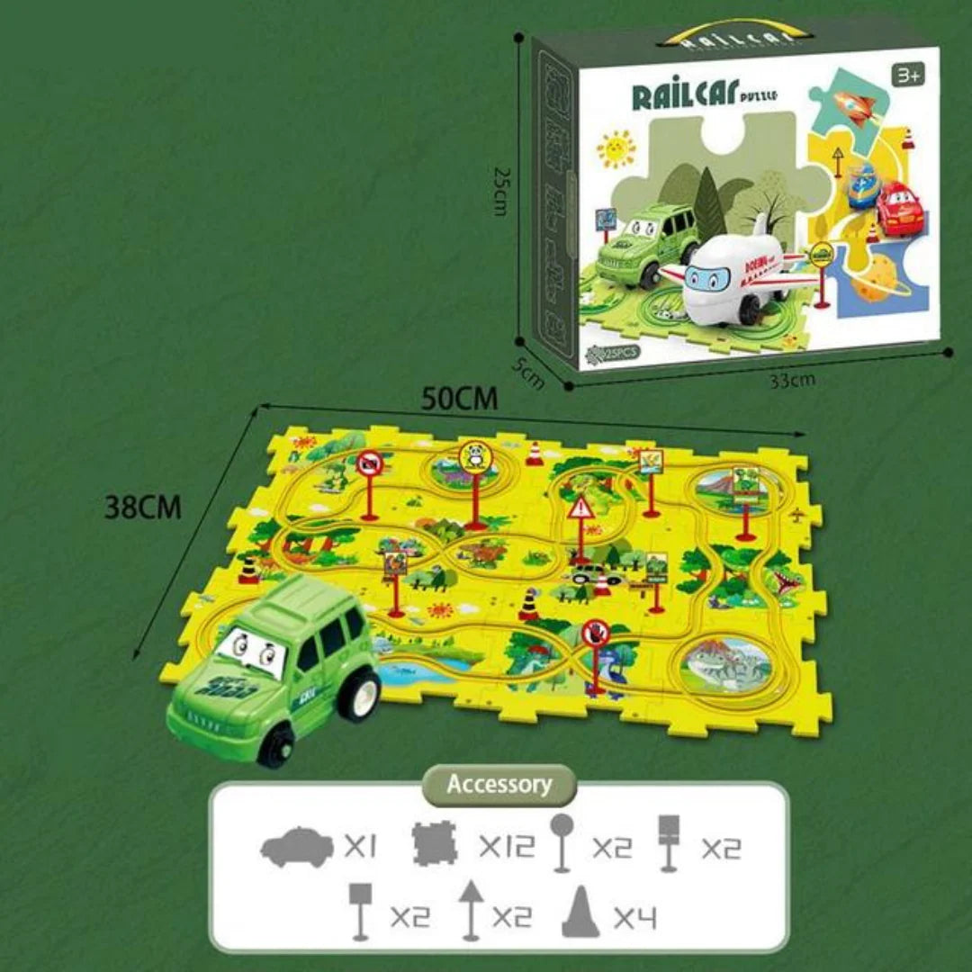 Puzzelbanen – race met blokken
