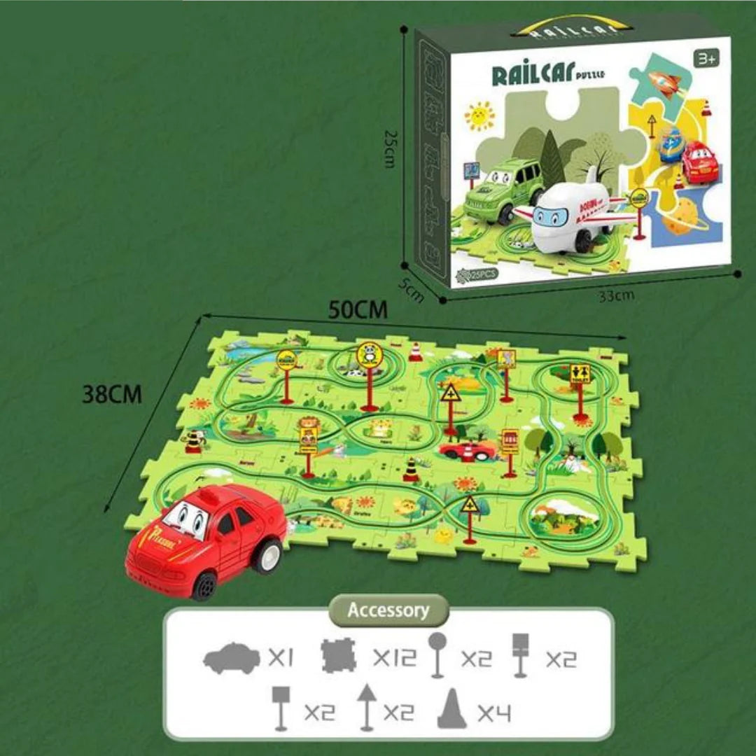 Puzzelbanen – race met blokken