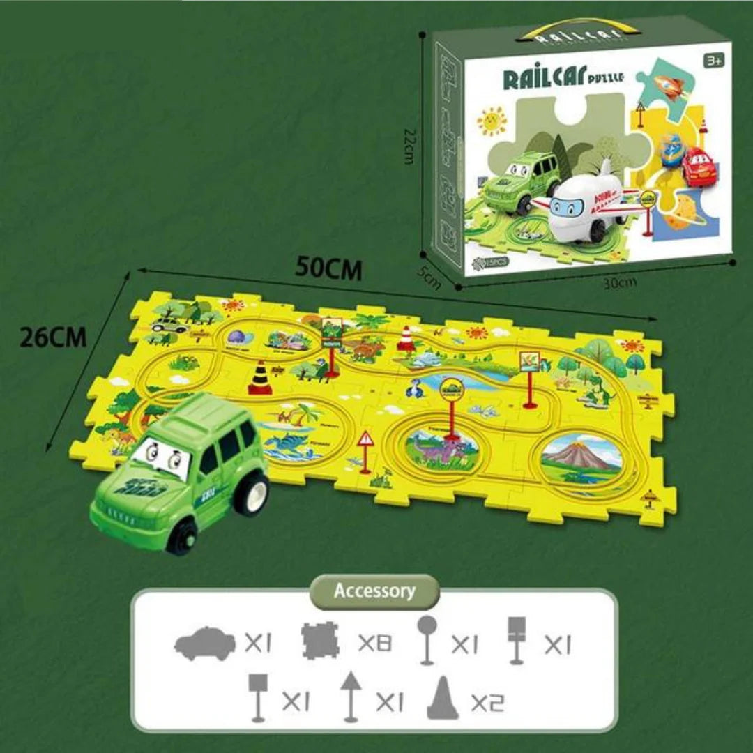 Puzzelbanen – race met blokken
