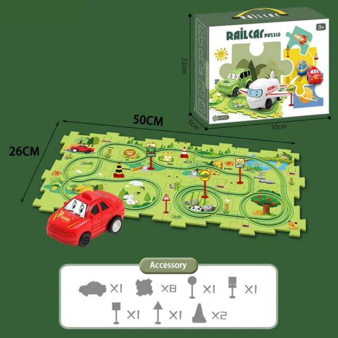 Puzzelbanen – race met blokken