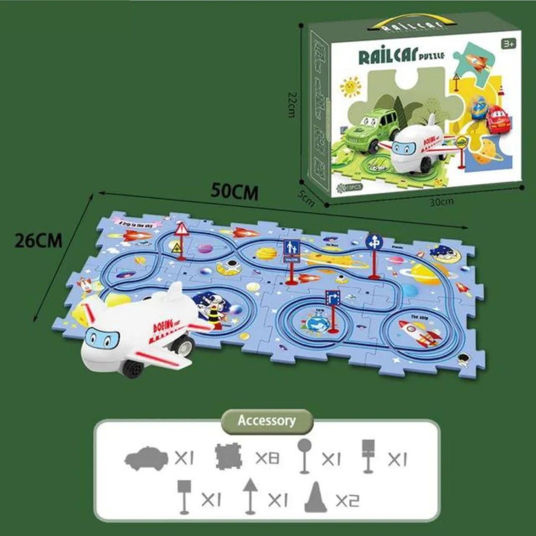 Puzzelbanen – race met blokken