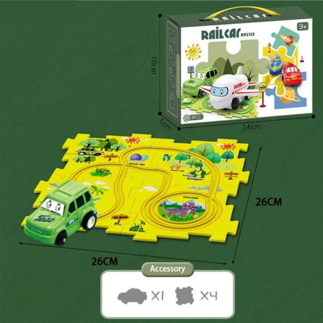 Puzzelbanen – race met blokken