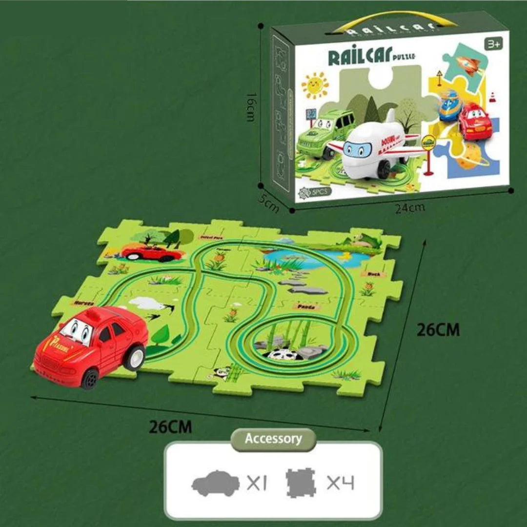 Puzzelbanen – race met blokken