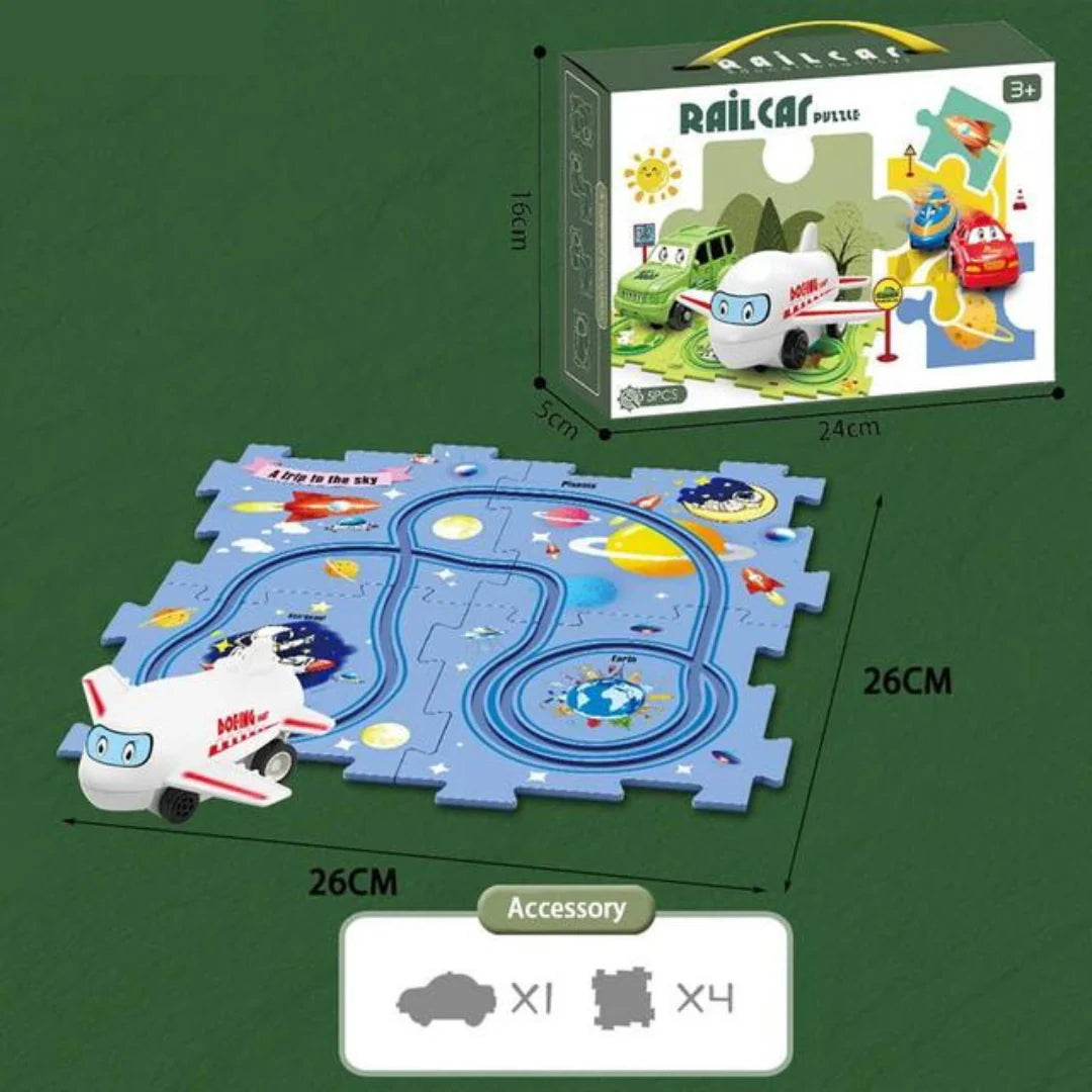 Puzzelbanen – race met blokken