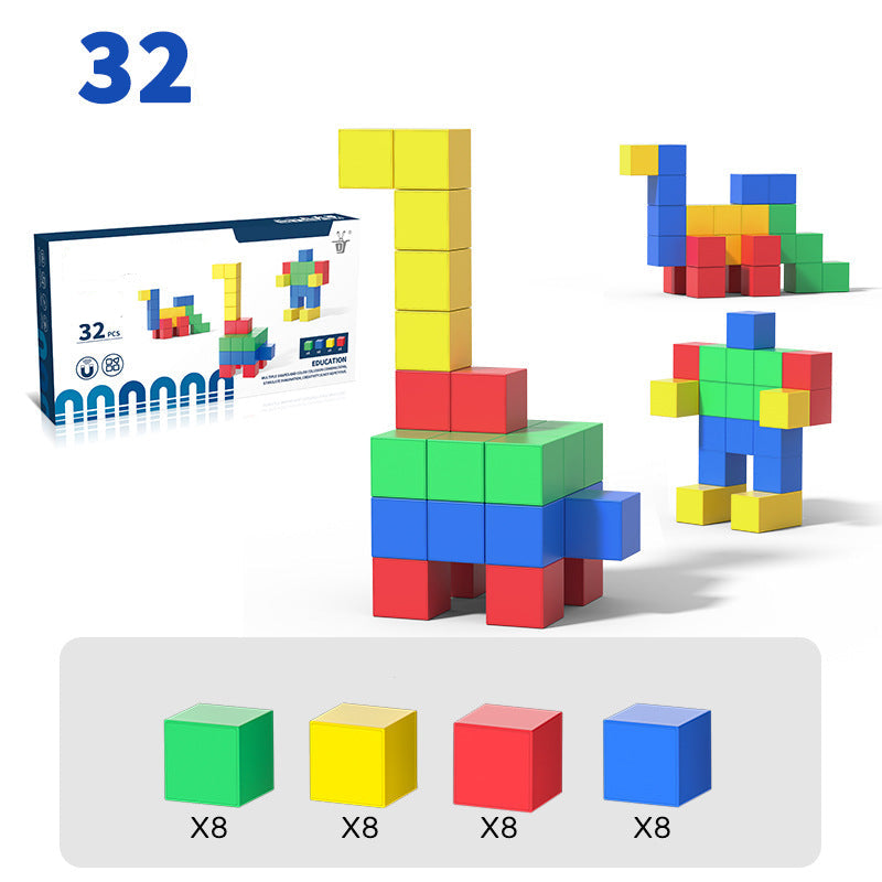 Kinderveilige Montessori Magnetische Kubus
