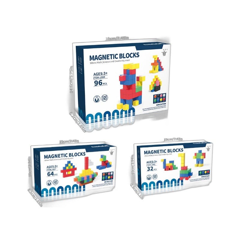 Kinderveilige Montessori Magnetische Kubus