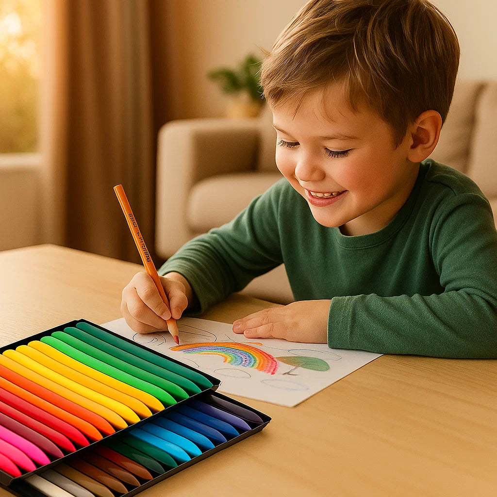 Smudge - Proof Anti - Smudge Kleurpotloden Voor Creatieve Kinderen