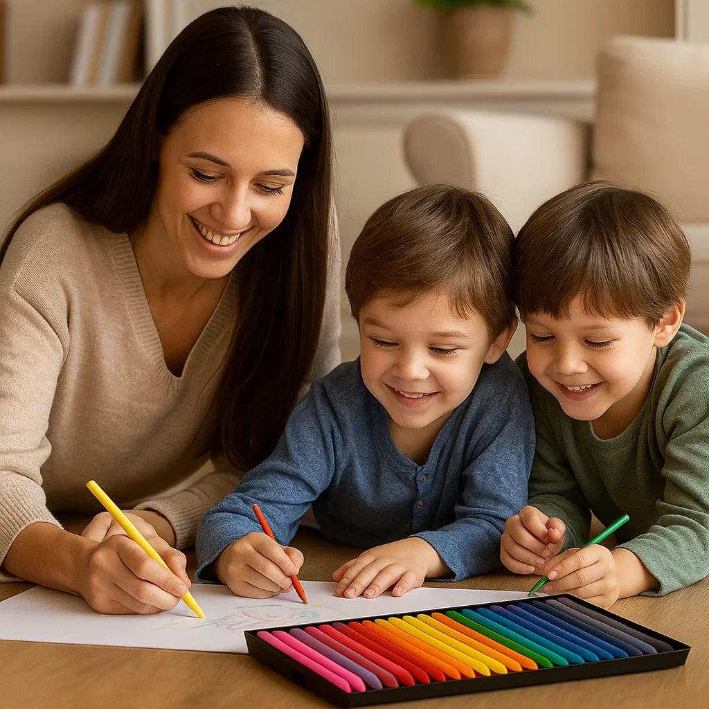 Smudge - Proof Anti - Smudge Kleurpotloden Voor Creatieve Kinderen