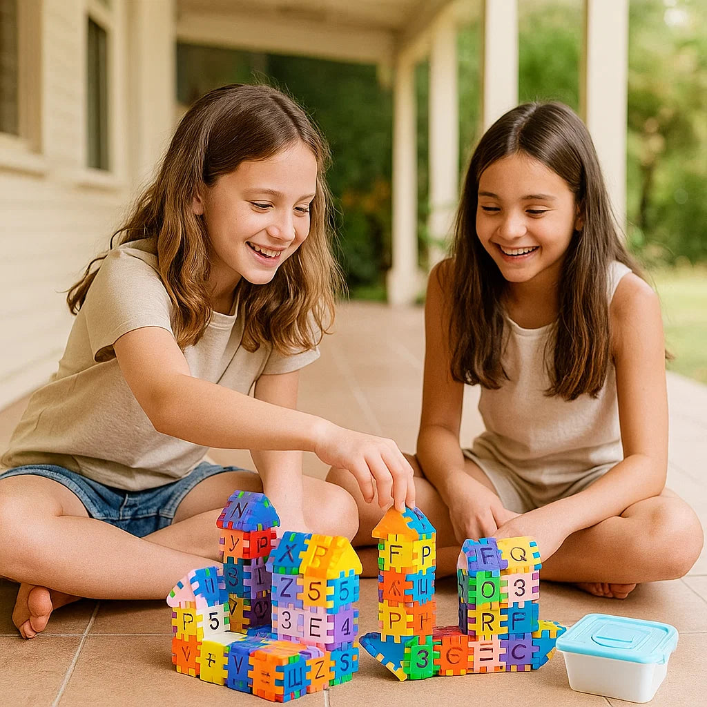 Wiskundige Montessori-bouwstenen