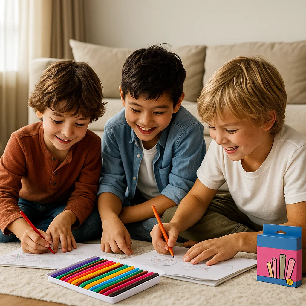 Smudge - Proof Anti - Smudge Kleurpotloden Voor Creatieve Kinderen