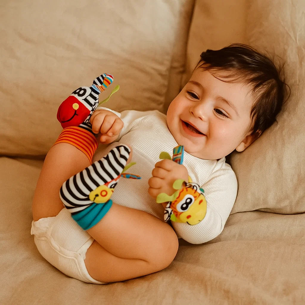 Zintuiglijke Baby Pluche Sokken En Armband
