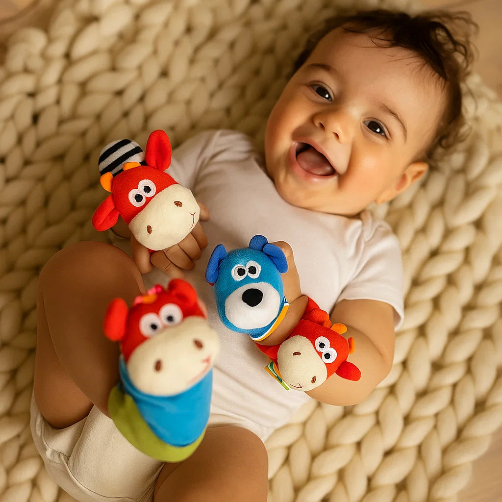 Zintuiglijke Baby Pluche Sokken En Armband