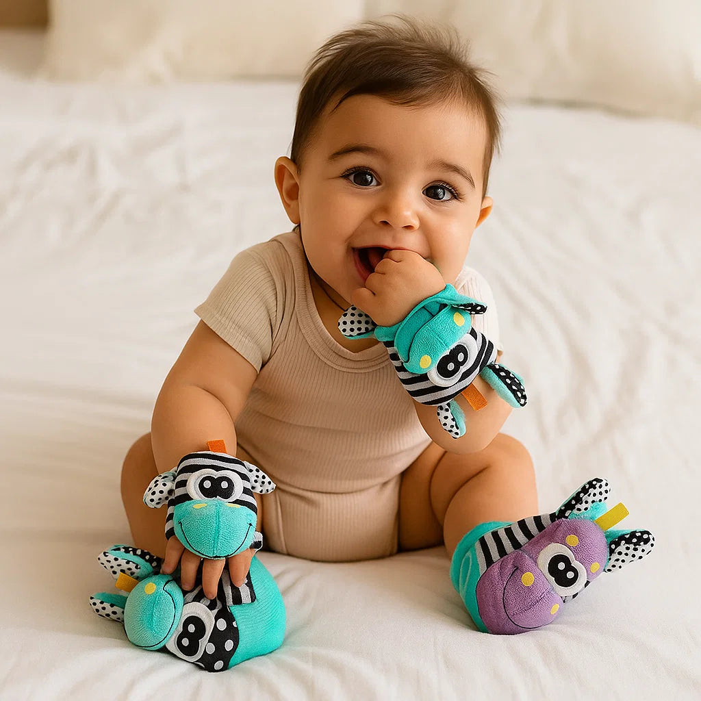 Zintuiglijke Baby Pluche Sokken En Armband