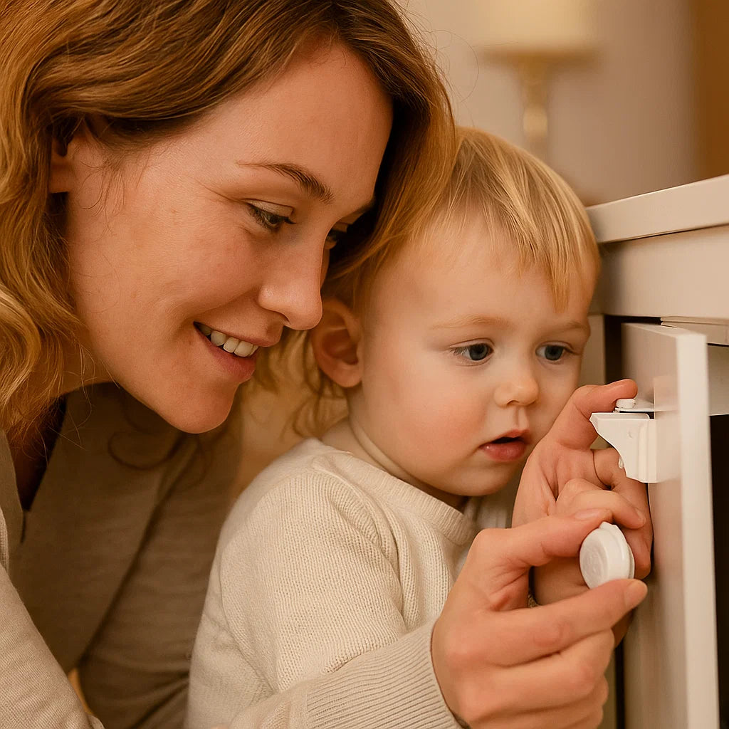 Magnetisch kinderslot voor kasten en deuren – Set