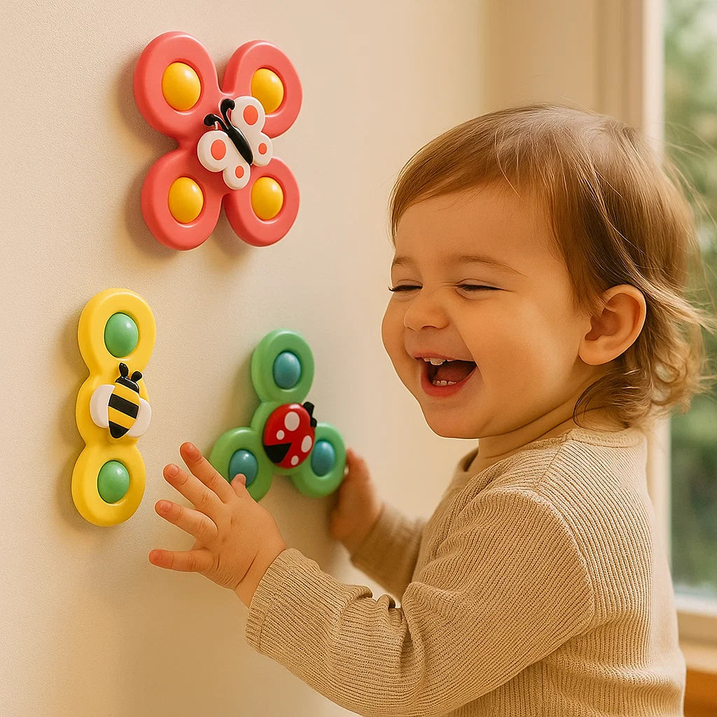 Leuk kinder draaimolen speelgoed 3-delige set