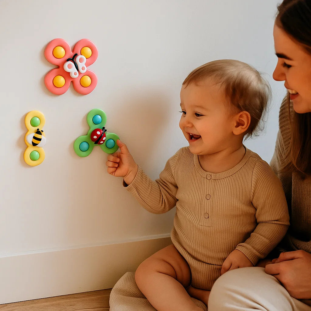 Leuk kinder draaimolen speelgoed 3-delige set