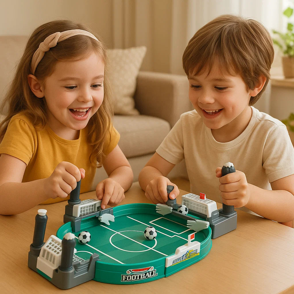 Mini tafelvoetbal set