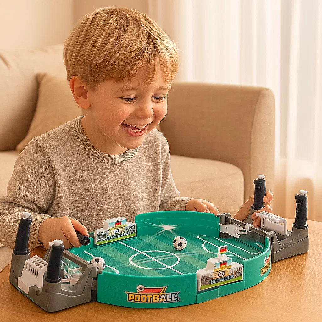 Mini tafelvoetbal set