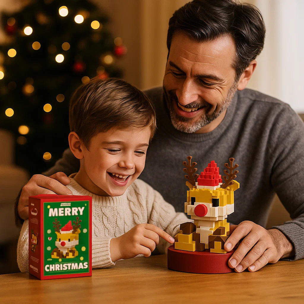 Creatieve Kerstfiguren van Bouwstenen – Plezier voor het Hele Gezin