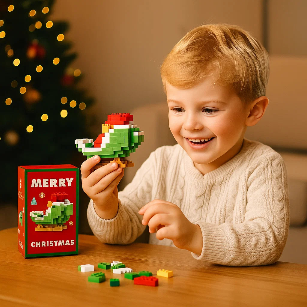 Creatieve Kerstfiguren van Bouwstenen – Plezier voor het Hele Gezin