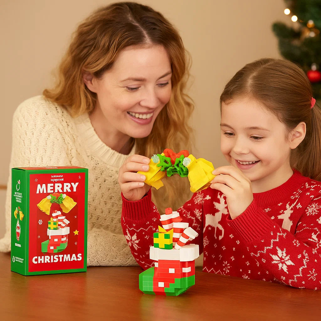 Creatieve Kerstfiguren van Bouwstenen – Plezier voor het Hele Gezin