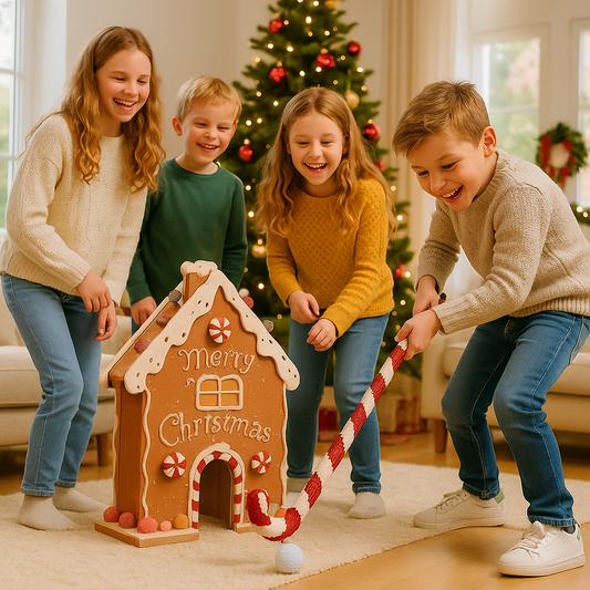 Peperkoek kerst golf speelgoed