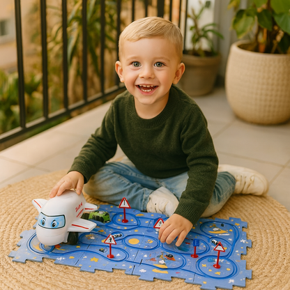 Puzzelbanen – race met blokken