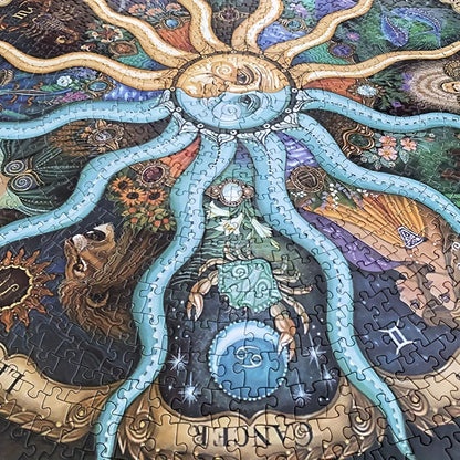 1000-delige Ronde Astrologie Puzzel