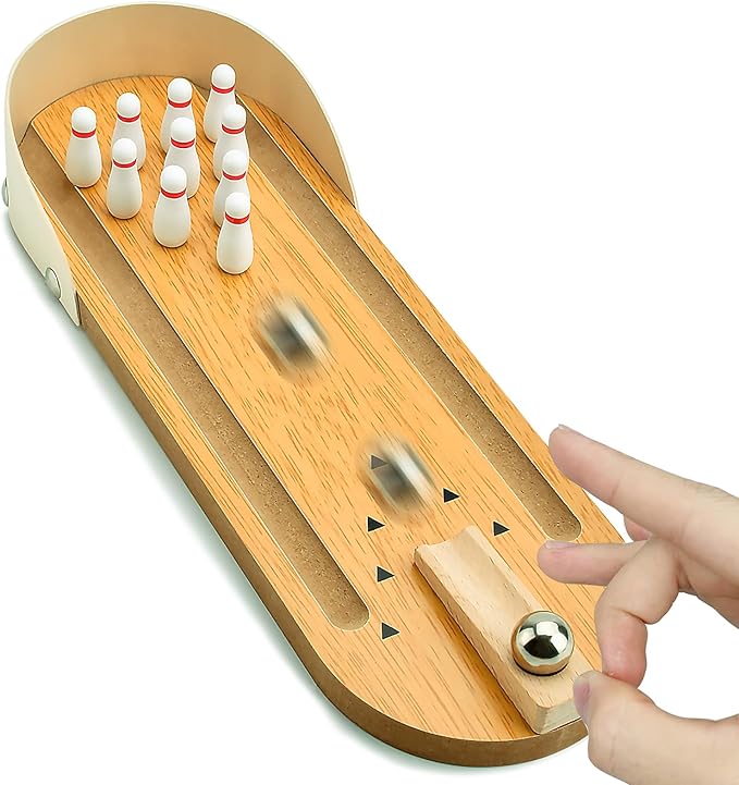 Mini Bowling - Houten Bowlingbaan Voor Thuis