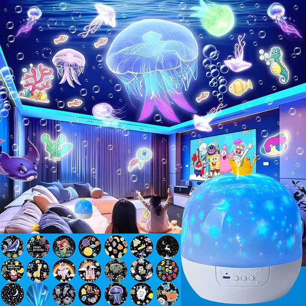 2-in-1 kinder nachtlamp en projector