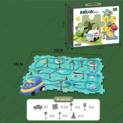 Puzzelbanen – race met blokken