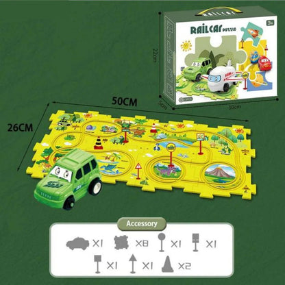 Puzzelbanen – race met blokken