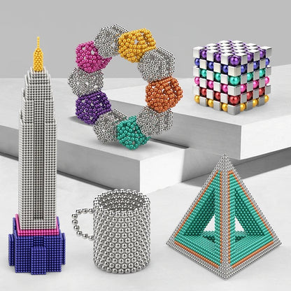 Een Wereld Vol Plezier en Creativiteit - Magnetische Bollen