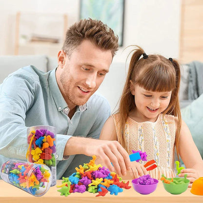 Montessori Kleurrijk Sorteerspel