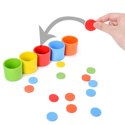 Montessori Stapelbaar Bekerspeelgoed