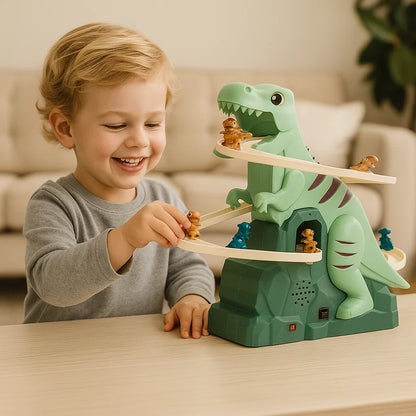 Dino glijbaan achtbaanplezier